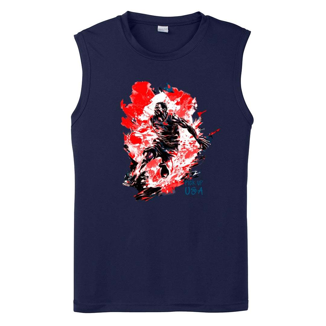 Men's | Crossing Over | Sleeveless Competitor Tee